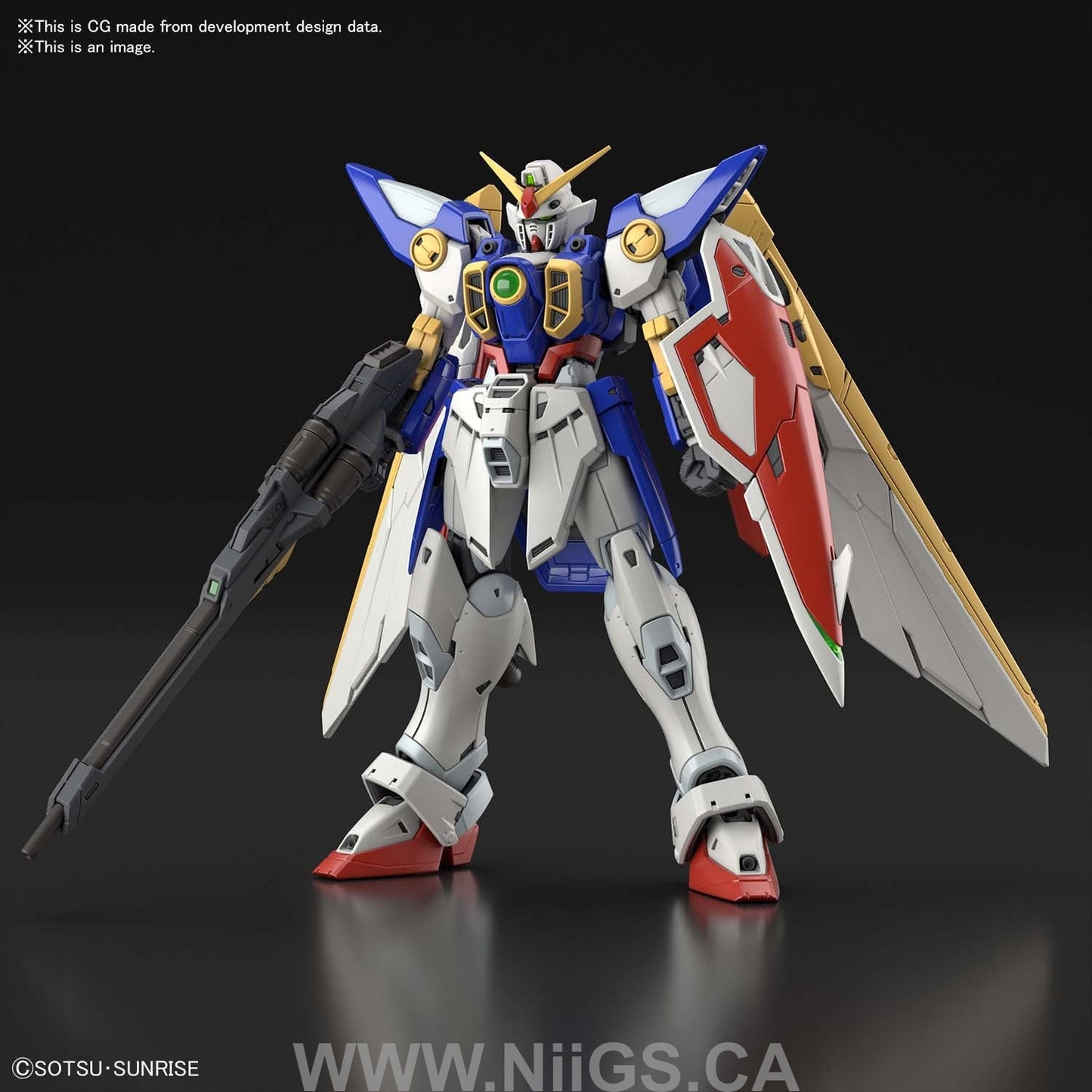 BANDAI Hobby RG 1/144 WING GUNDAM