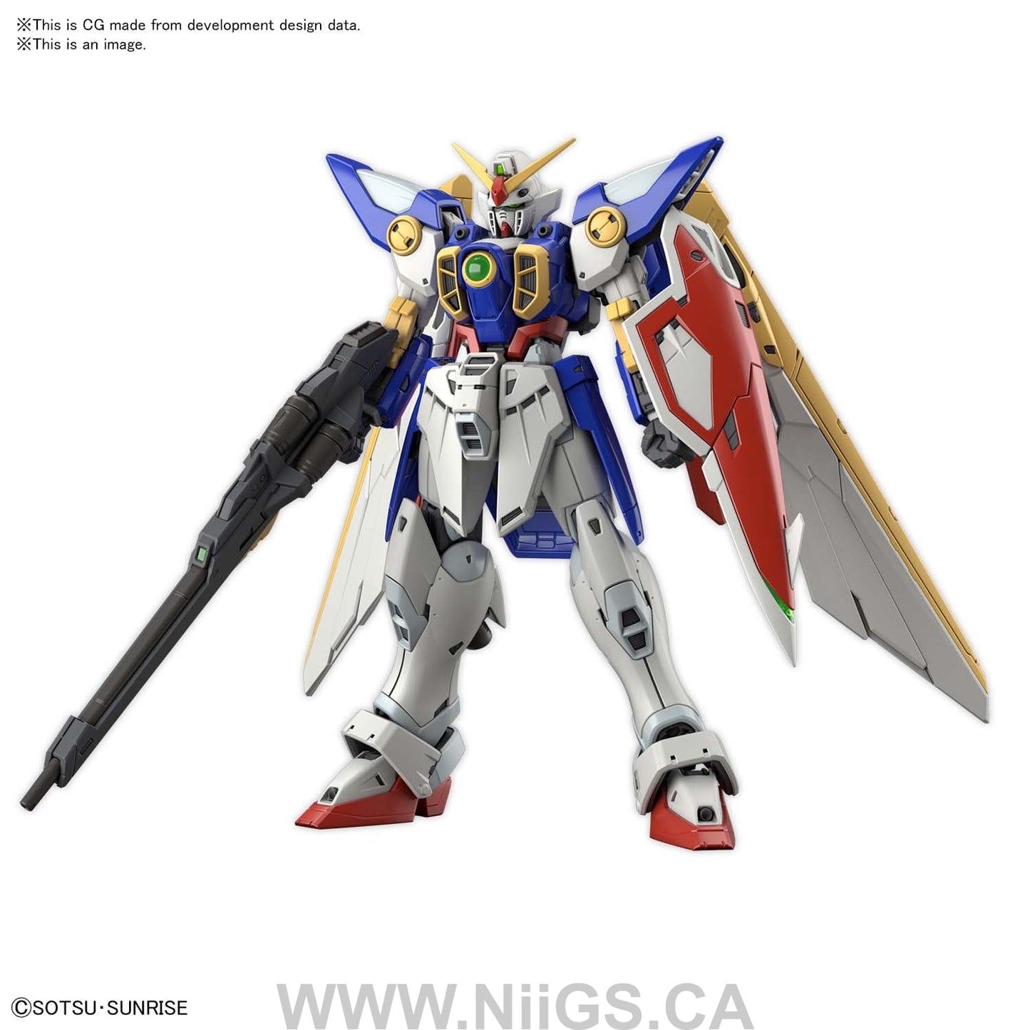 BANDAI Hobby RG 1/144 WING GUNDAM
