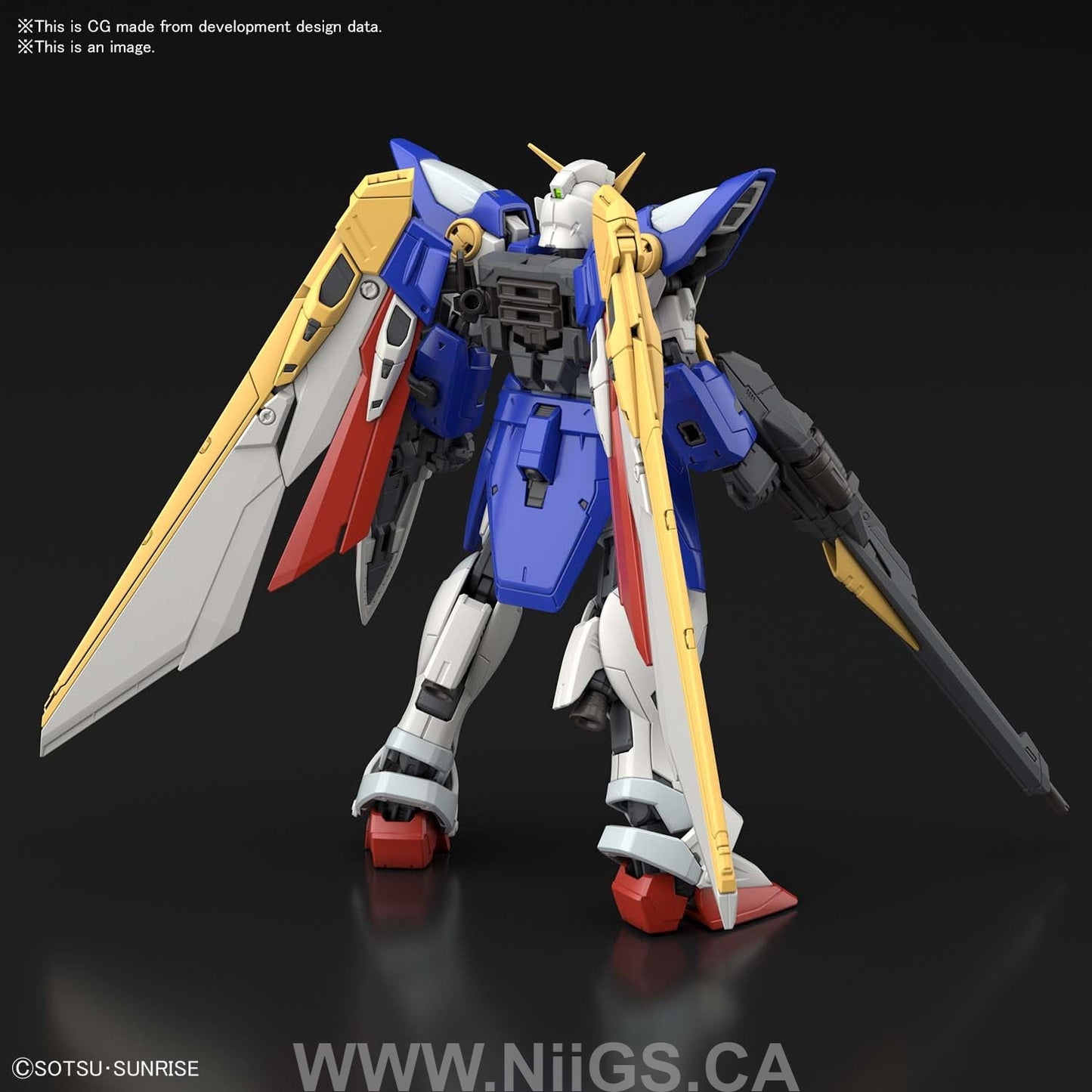 BANDAI Hobby RG 1/144 WING GUNDAM