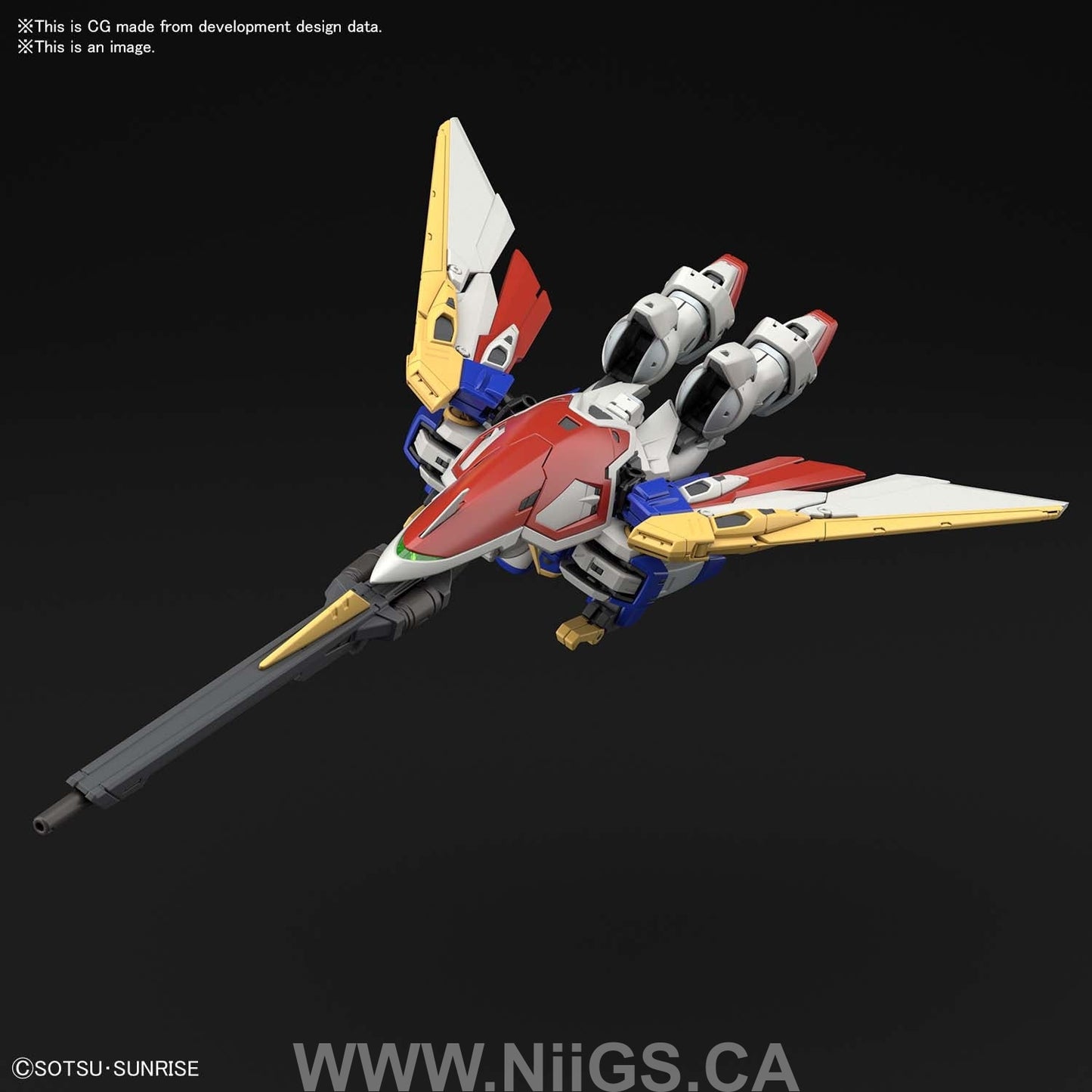 BANDAI Hobby RG 1/144 WING GUNDAM