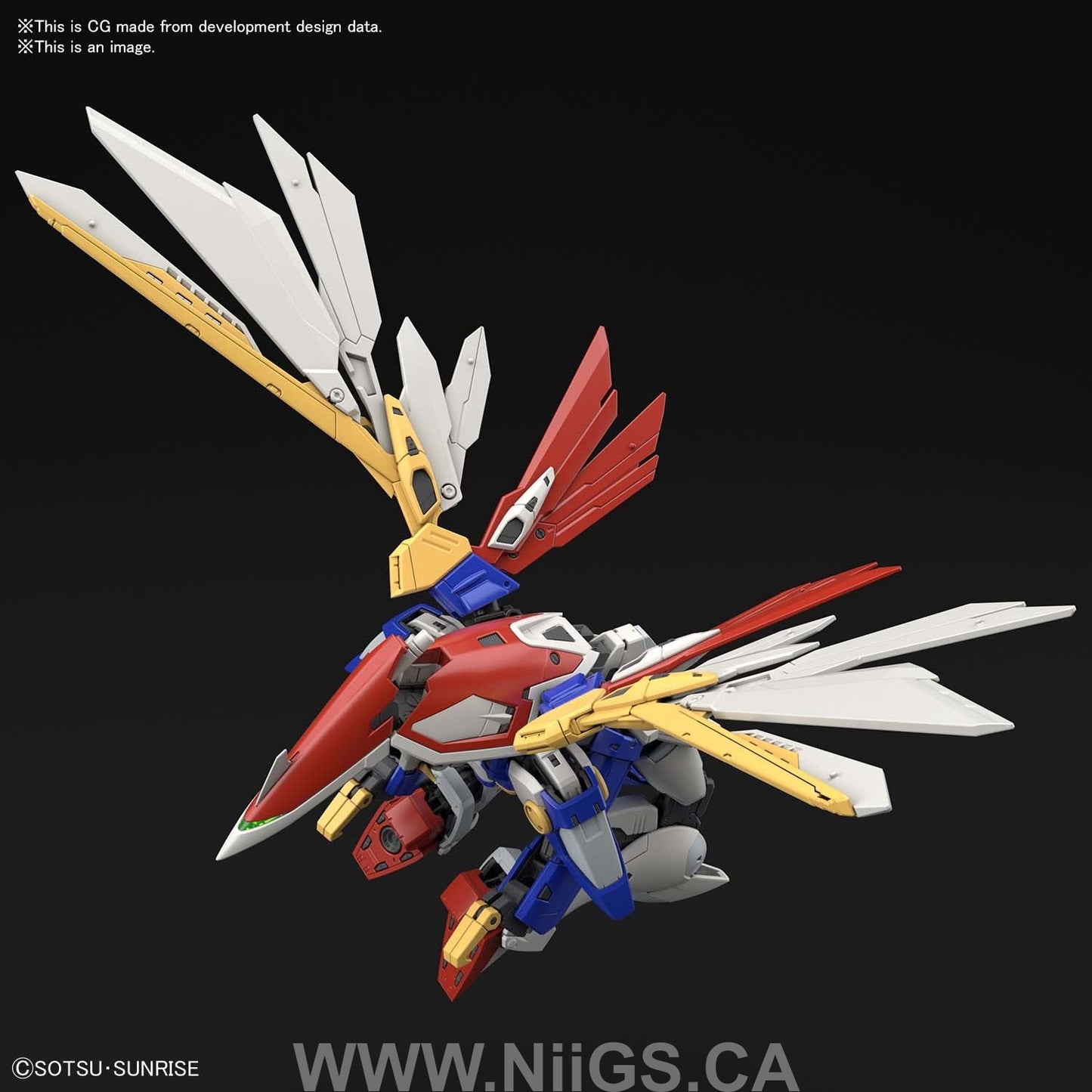 BANDAI Hobby RG 1/144 WING GUNDAM