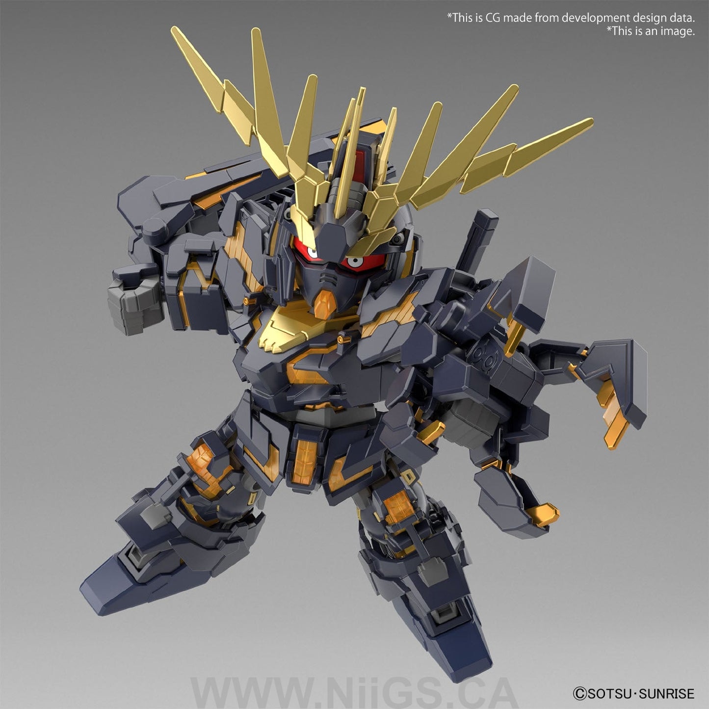 SDCS GUNDAM CROSS SILHOUETTE UNICORN GUNDAM 02 BANSHEE (DESTROY MODE) & BANSHEE NORN PARTS SET