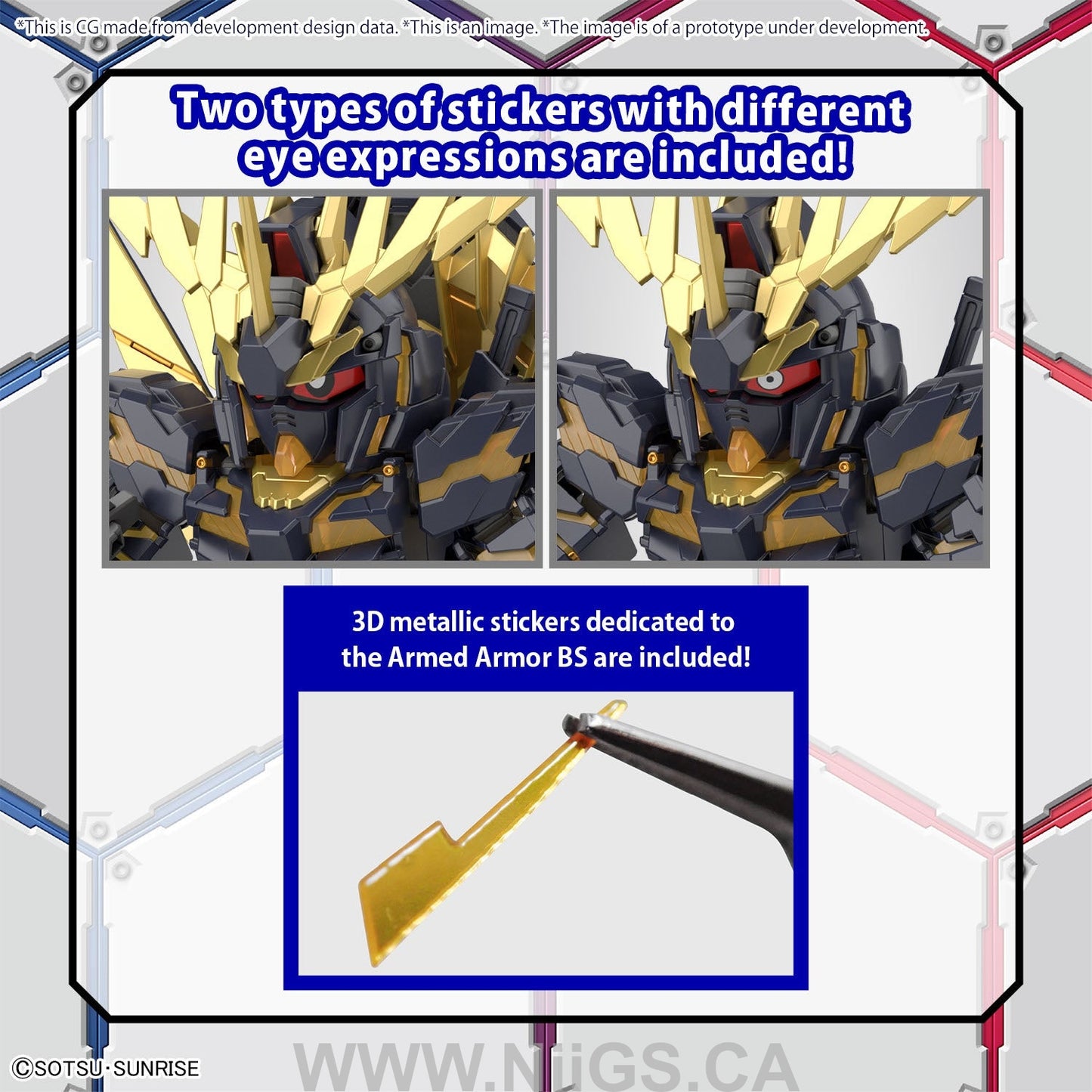 SDCS GUNDAM CROSS SILHOUETTE UNICORN GUNDAM 02 BANSHEE (DESTROY MODE) & BANSHEE NORN PARTS SET