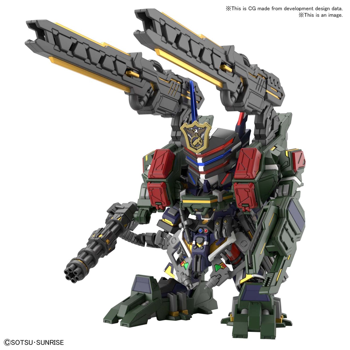 SDW HEROES SERGEANT VERDE BUSTER GUNDAM DX SET