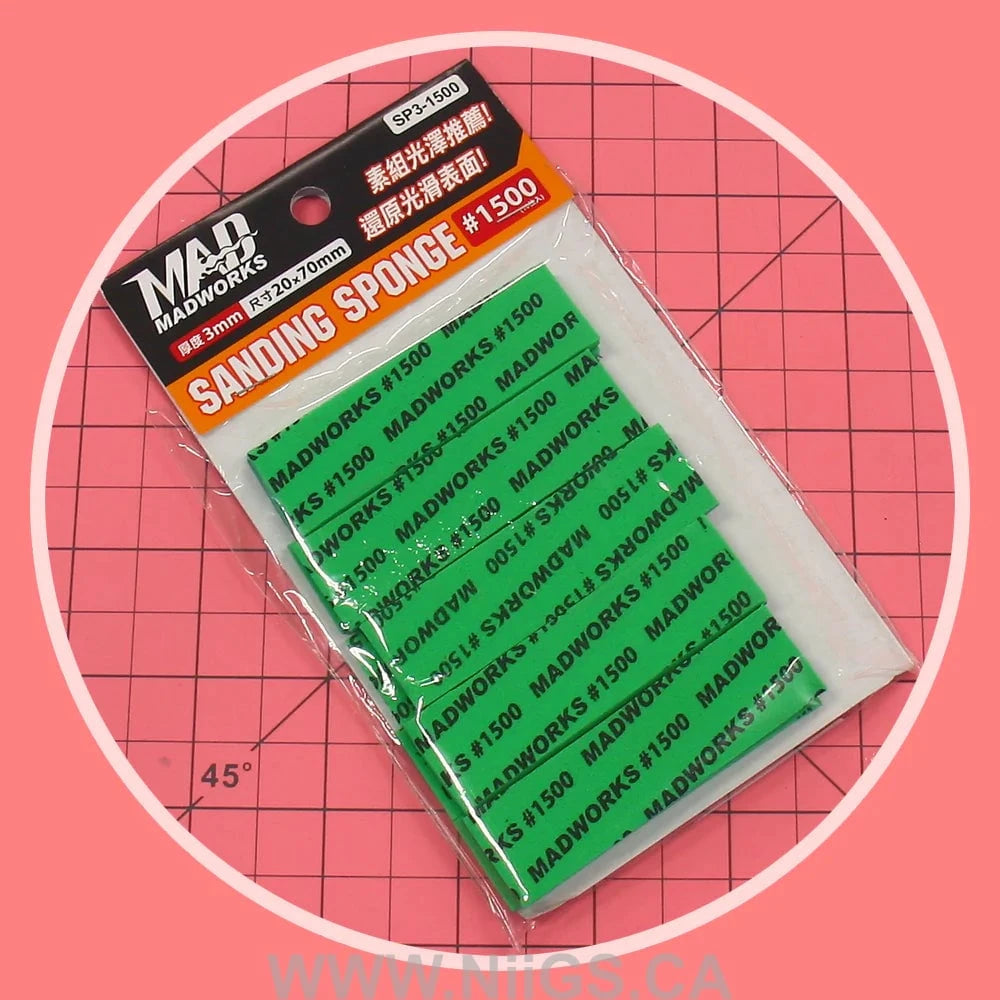 Madworks SP3 3mm Sanding Sponges (10pc)