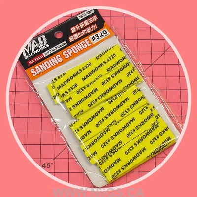 Madworks SP3 3mm Sanding Sponges (10pc)