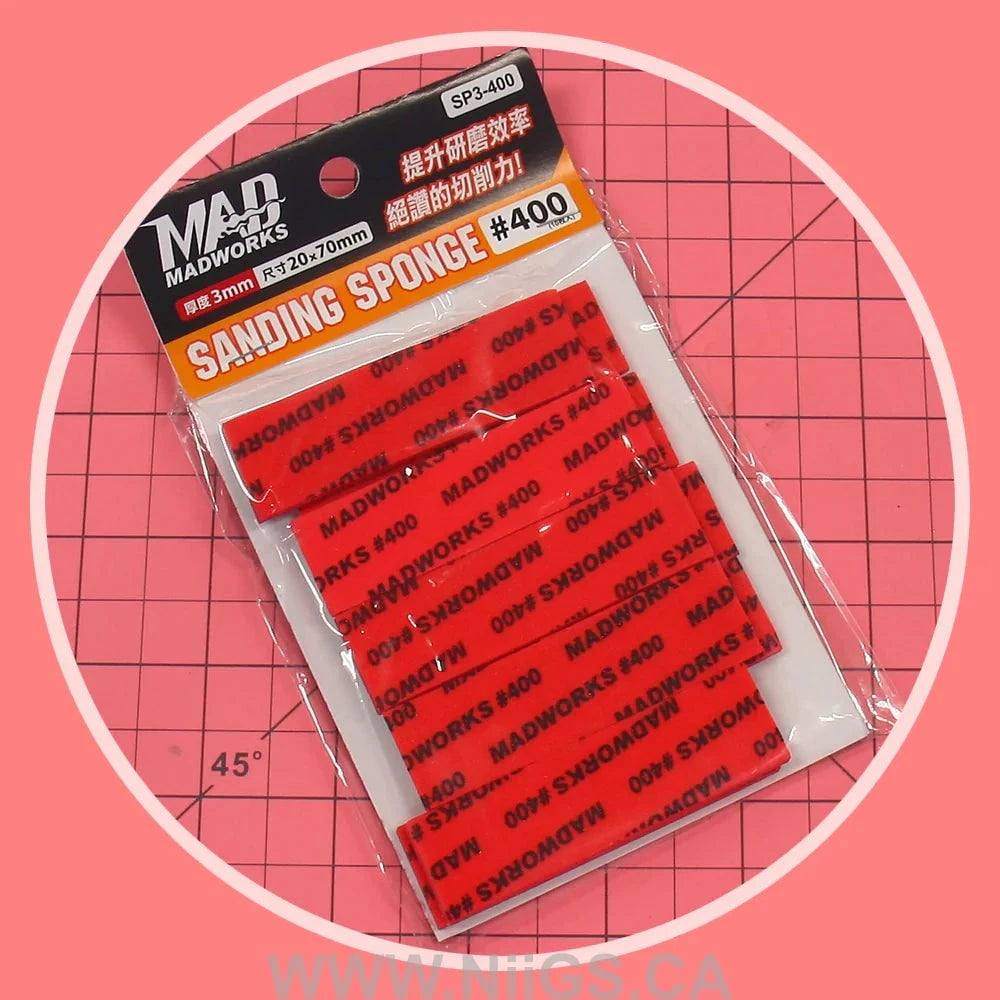 Madworks SP3 3mm Sanding Sponges (10pc)