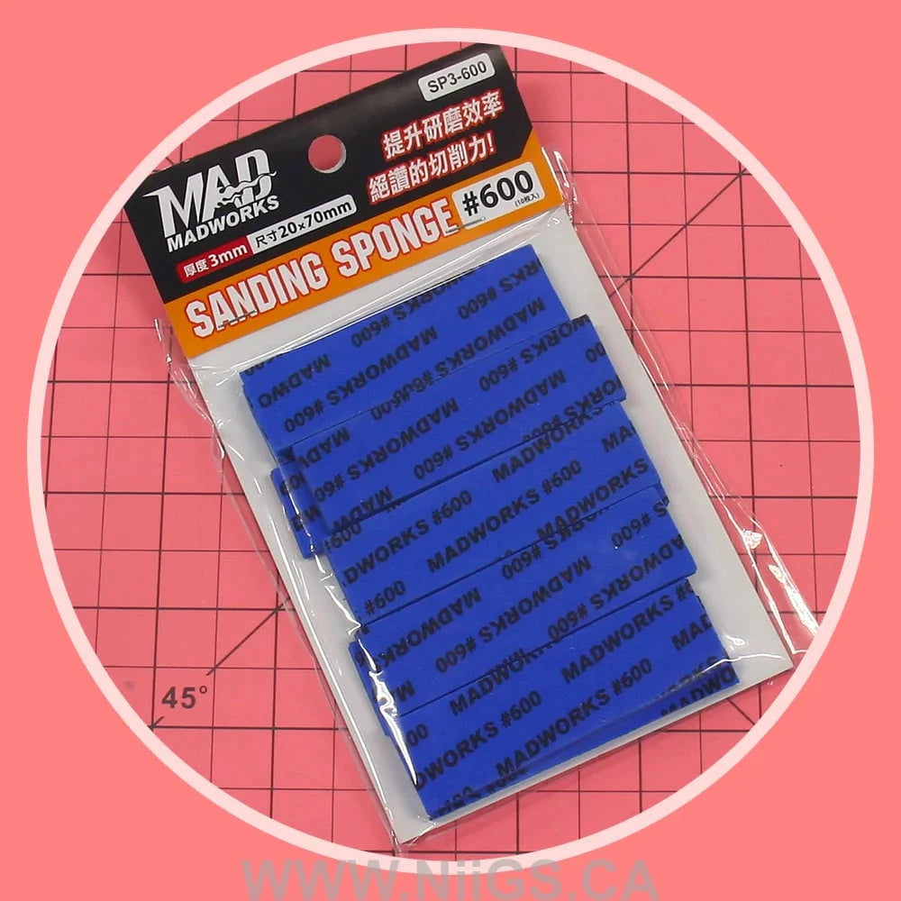 Madworks SP3 3mm Sanding Sponges (10pc)