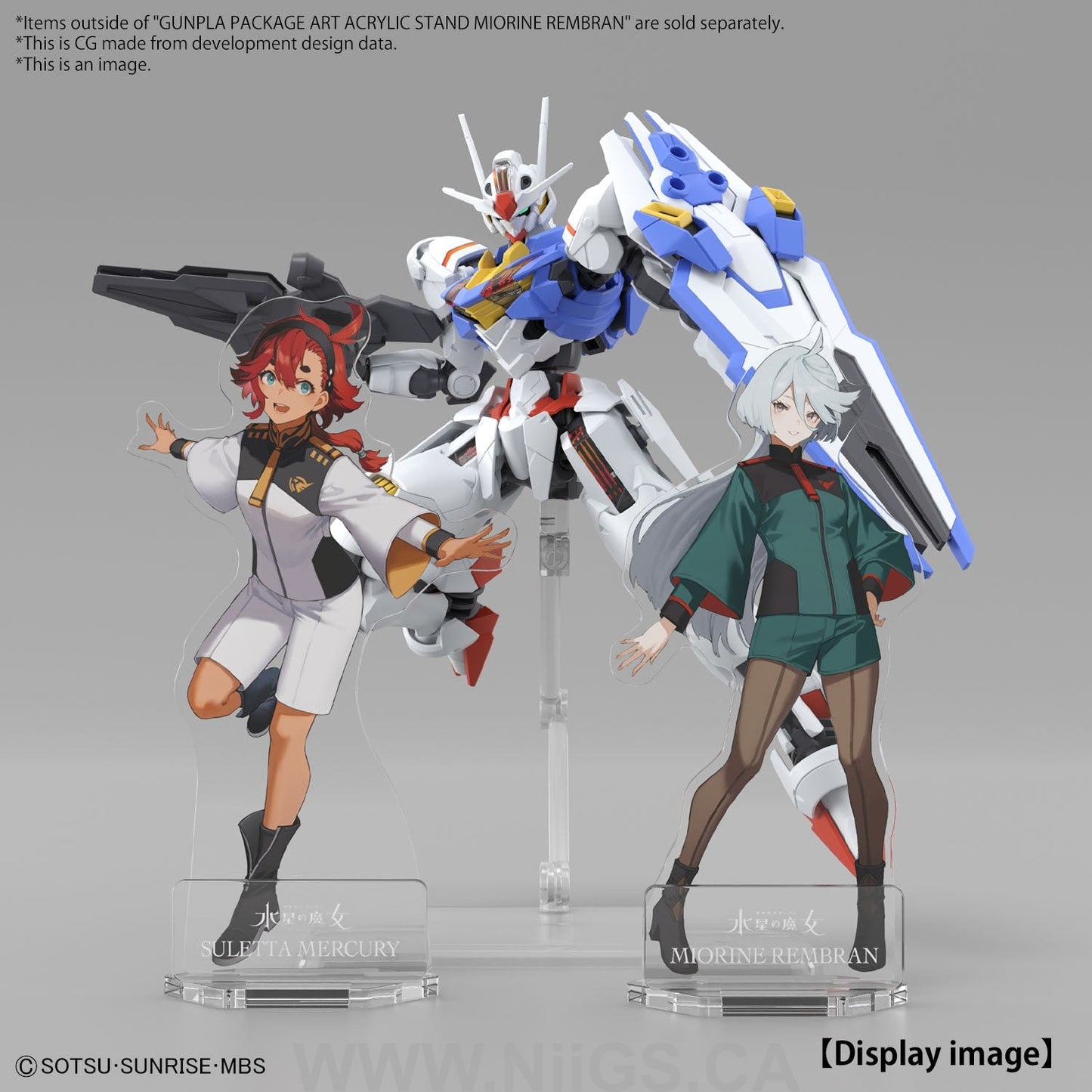 GUNPLA PACKAGE ART ACRYLIC STAND