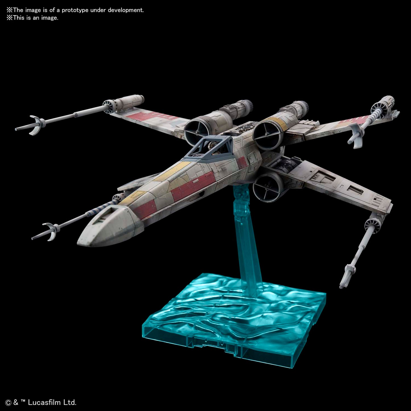 BANDAI 1/72 X-WING STARFIGHTER RED5 (STAR WARS:THE RISE OF SKYWALKER)
