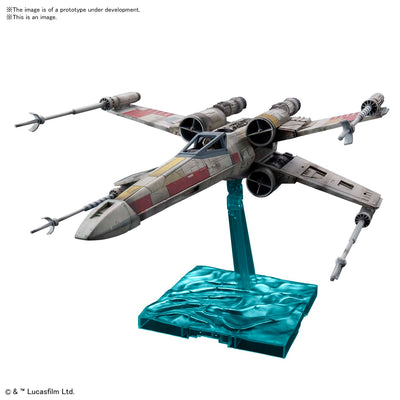 BANDAI 1/72 X-WING STARFIGHTER RED5 (STAR WARS:THE RISE OF SKYWALKER)