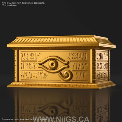 GOLD SARCOPHAGUS for ULTIMAGEAR MILLENNIUM PUZZLE