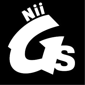 NiiGS Logo Stickers (Black & white version)