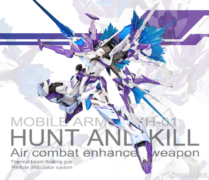 SNAA Mobile Armor XH-01 Hunt And Kill Air Combat Enhanced Weapon 魂启VER