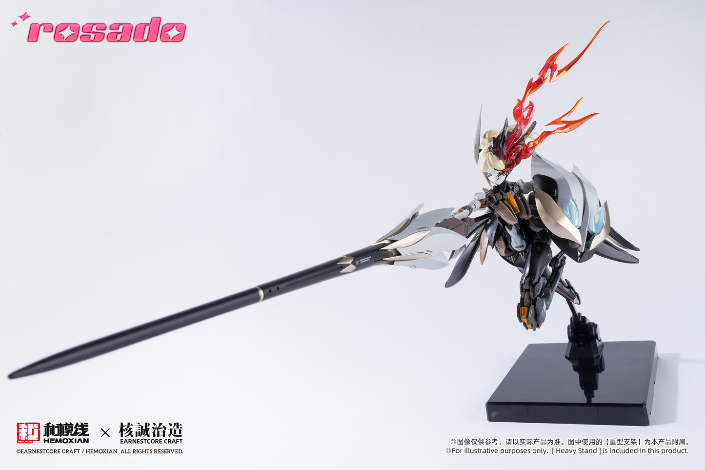 NONZERO STUDIO (Hemoxian) Hemoxian X Earnestcore Craft 1/10 Rosado Starflower Lily MK3
