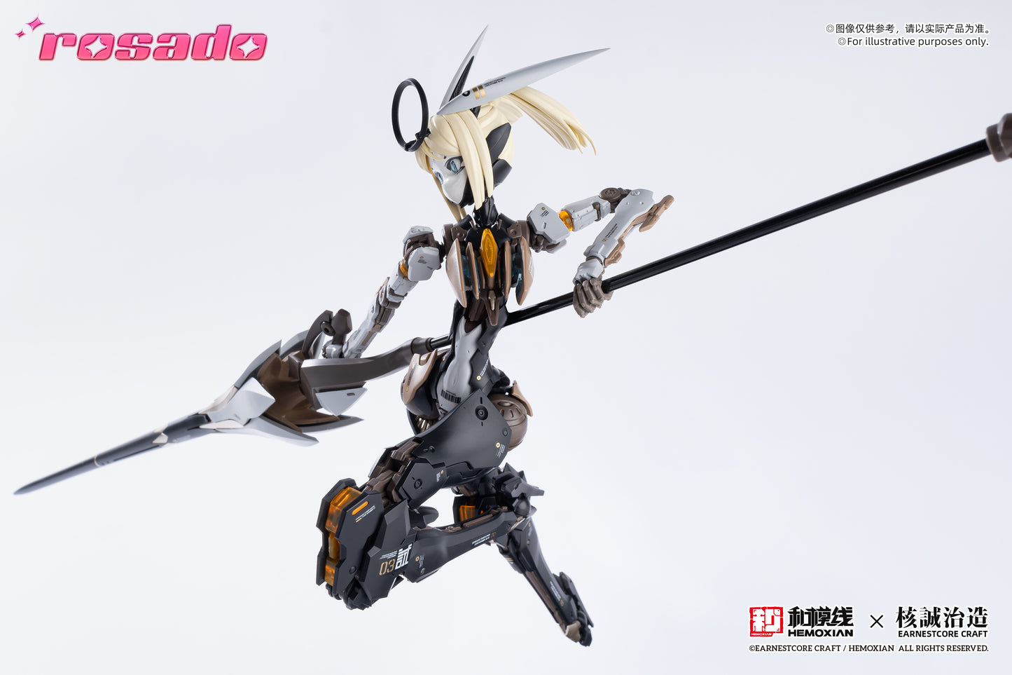 NONZERO STUDIO (Hemoxian) Hemoxian X Earnestcore Craft 1/10 Rosado Starflower Lily MK3