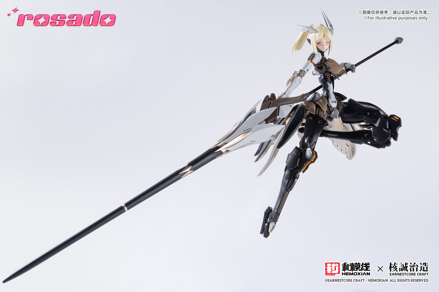 NONZERO STUDIO (Hemoxian) Hemoxian X Earnestcore Craft 1/10 Rosado Starflower Lily MK3