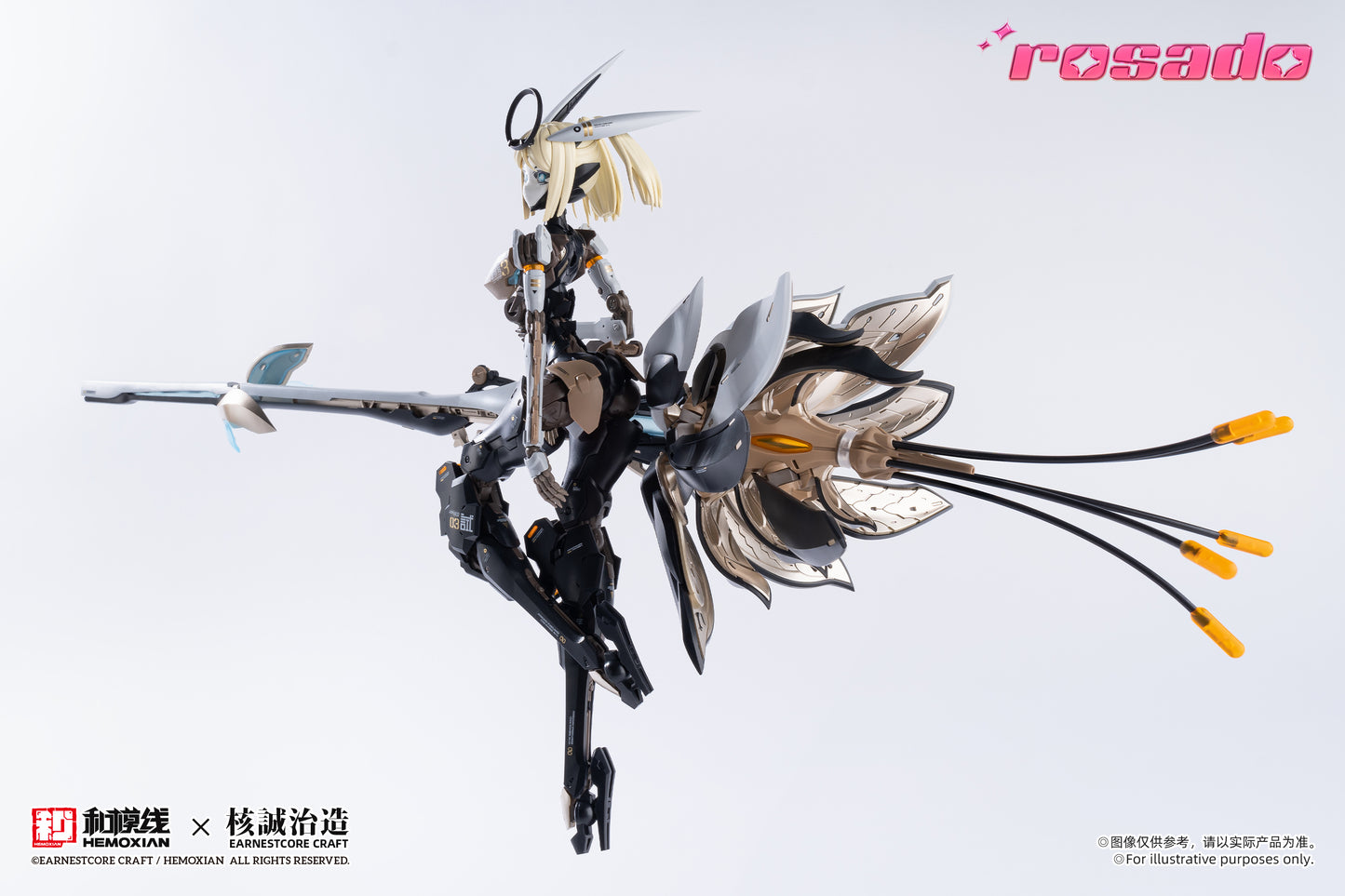 NONZERO STUDIO (Hemoxian) Hemoxian X Earnestcore Craft 1/10 Rosado Starflower Lily MK3