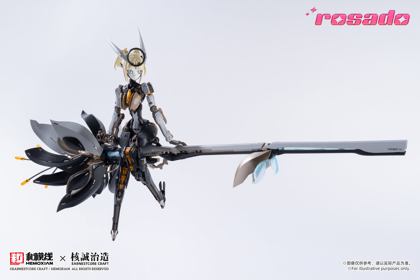 NONZERO STUDIO (Hemoxian) Hemoxian X Earnestcore Craft 1/10 Rosado Starflower Lily MK3