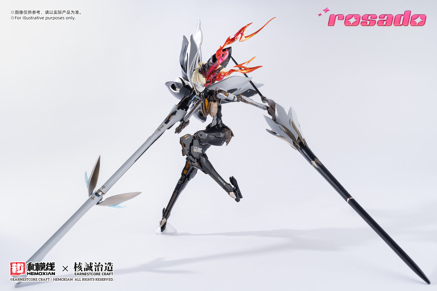 NONZERO STUDIO (Hemoxian) Hemoxian X Earnestcore Craft 1/10 Rosado Starflower Lily MK3