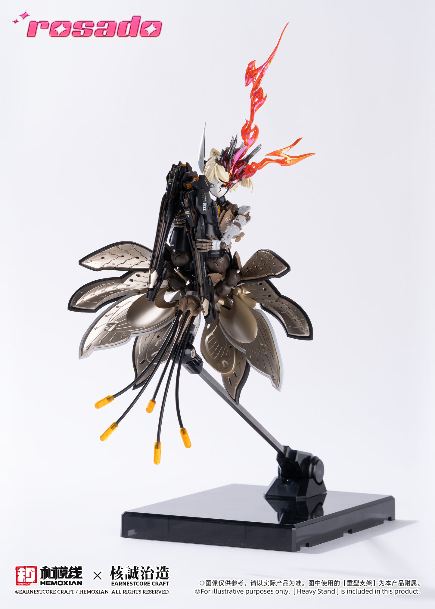NONZERO STUDIO (Hemoxian) Hemoxian X Earnestcore Craft 1/10 Rosado Starflower Lily MK3