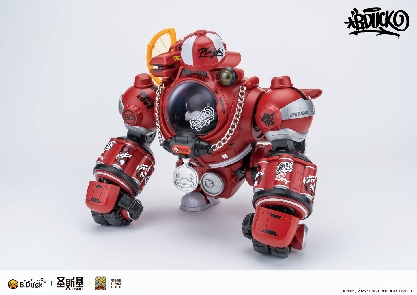 Eastern Model SHENGGE SOSKILL x ULTRA EGG Hip hop Duck Plastic Model Kit