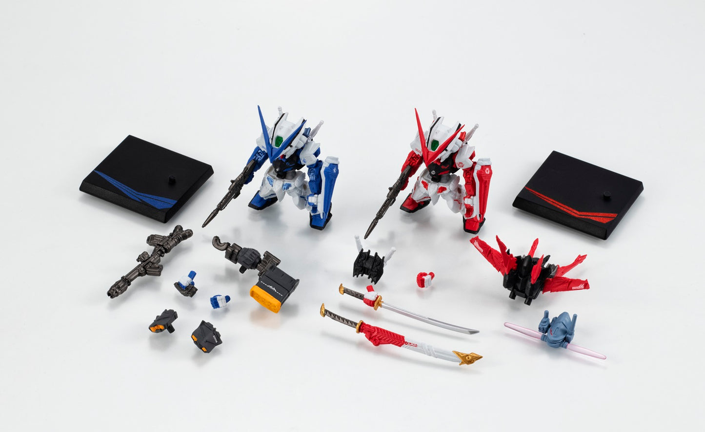 Limited Bandai Shokugan Converge FW Converge Core Gundam Astray Red & Blue Set "Gundam SEED Astray"