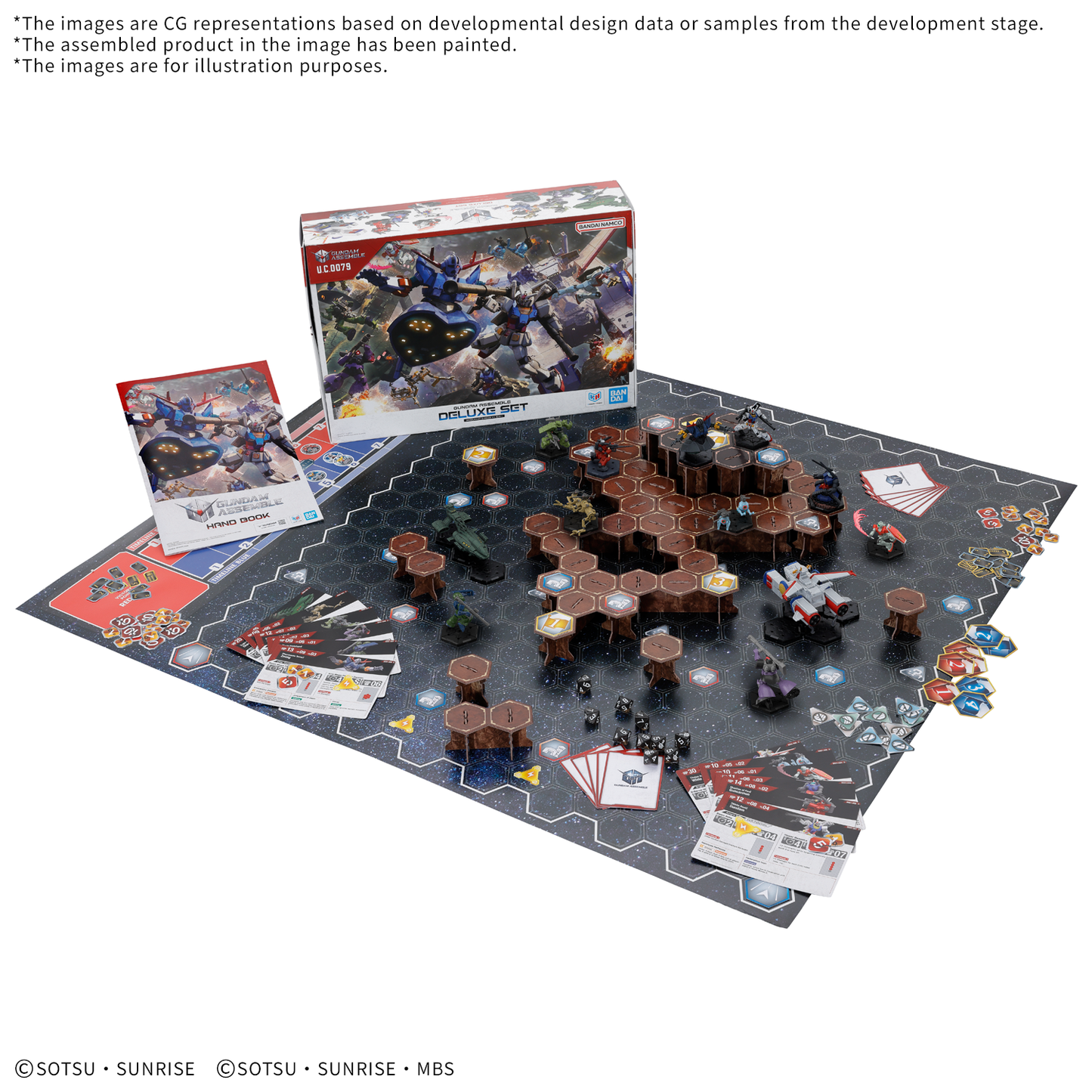 Bandai GUNDAM Assemble Deluxe Set 01 [DX01]