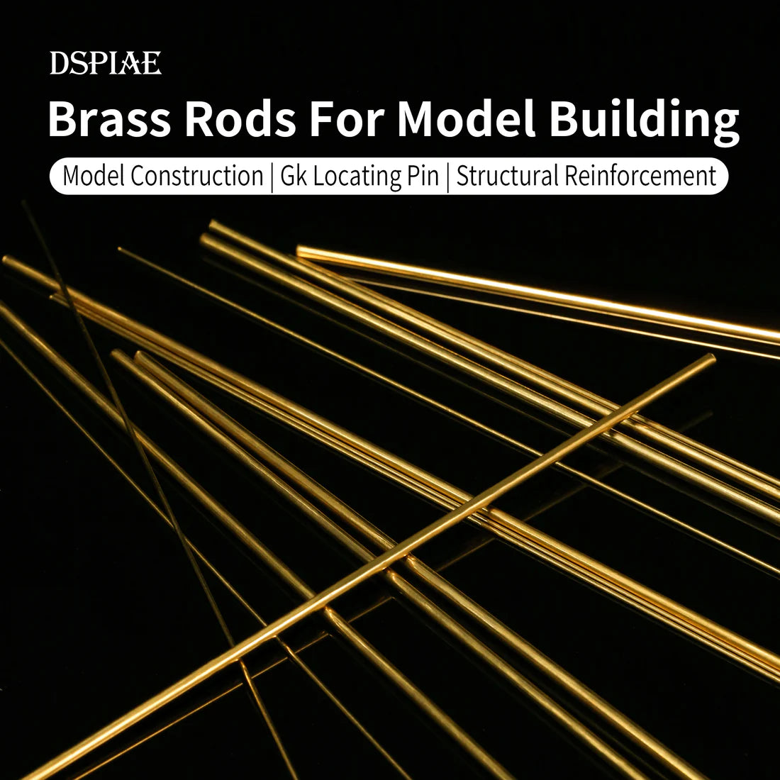 Dspiae Brass Bars For Modeling