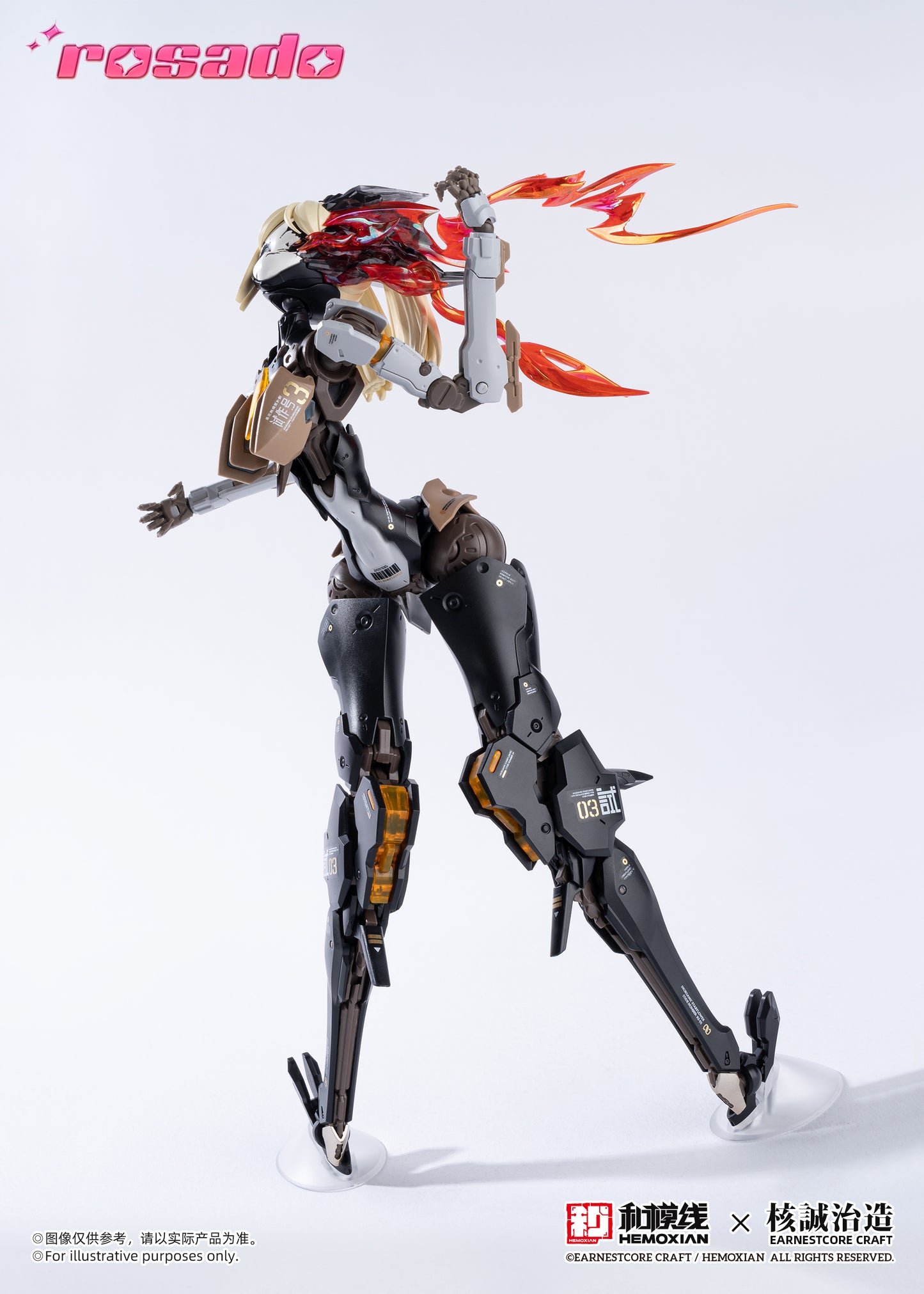 NONZERO STUDIO (Hemoxian) Hemoxian X Earnestcore Craft 1/10 Rosado Starflower Lily MK3