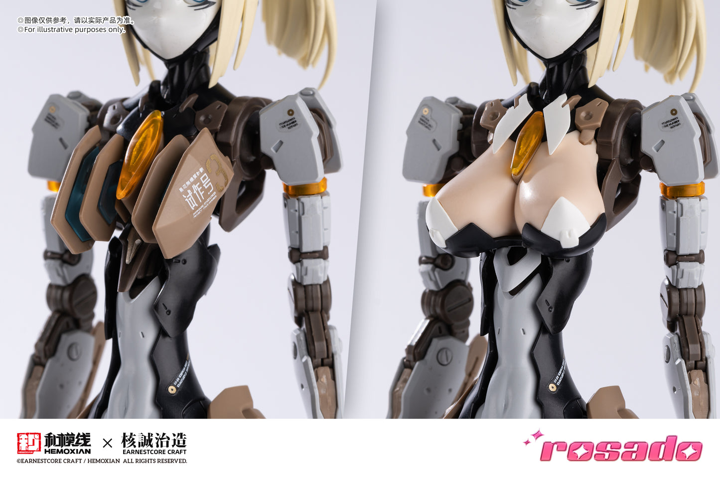 NONZERO STUDIO (Hemoxian) Hemoxian X Earnestcore Craft 1/10 Rosado Starflower Lily MK3