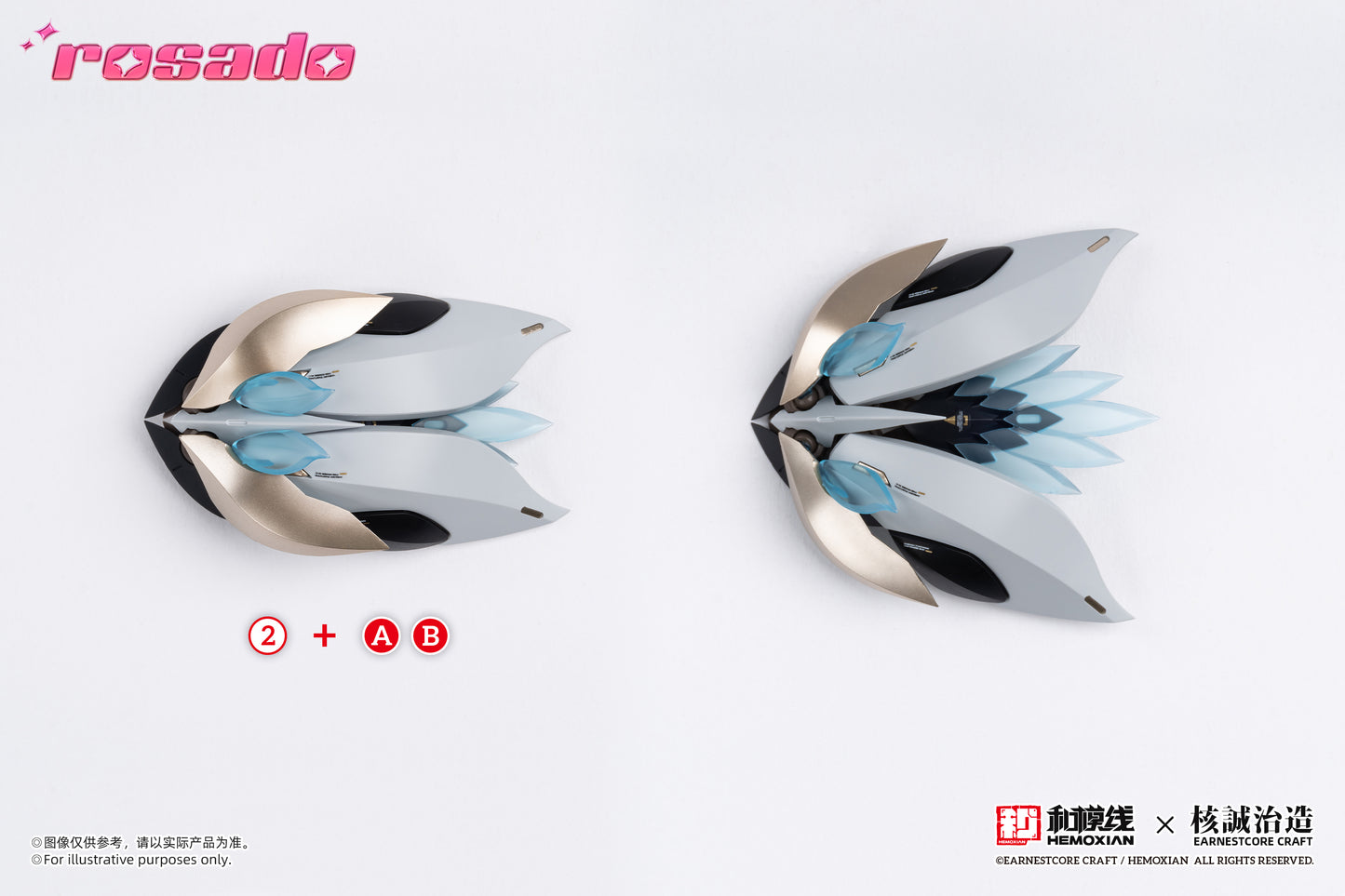 NONZERO STUDIO (Hemoxian) Hemoxian X Earnestcore Craft 1/10 Rosado Starflower Lily MK3