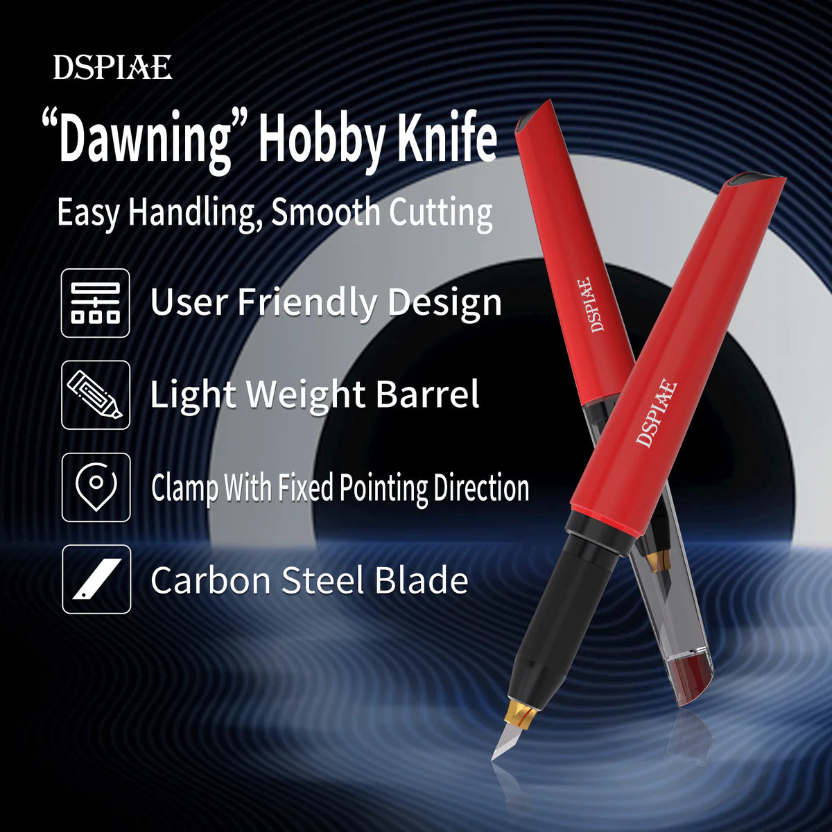 Dspiae Drawing Hobby Knife Set