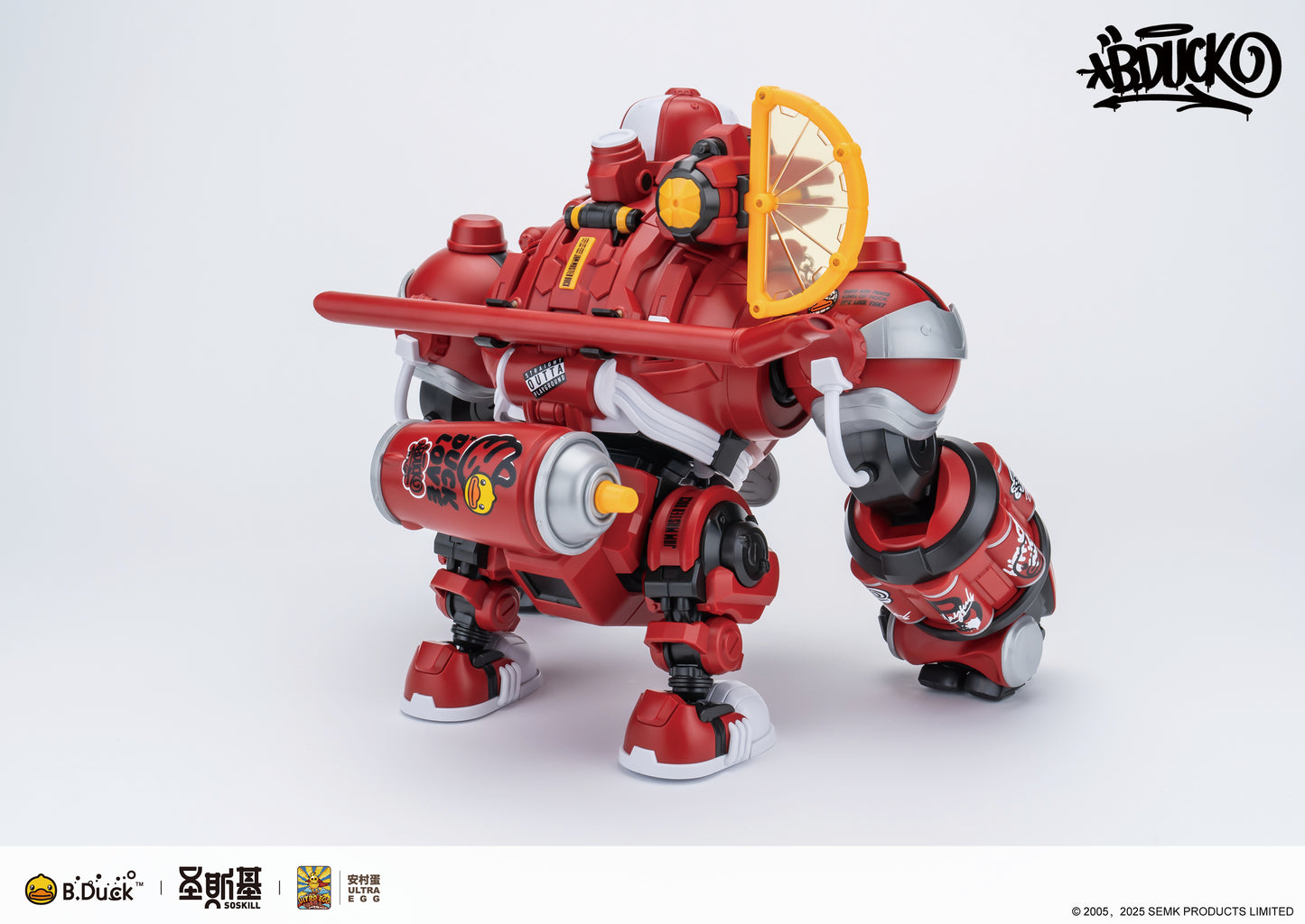 Eastern Model SHENGGE SOSKILL x ULTRA EGG Hip hop Duck Plastic Model Kit