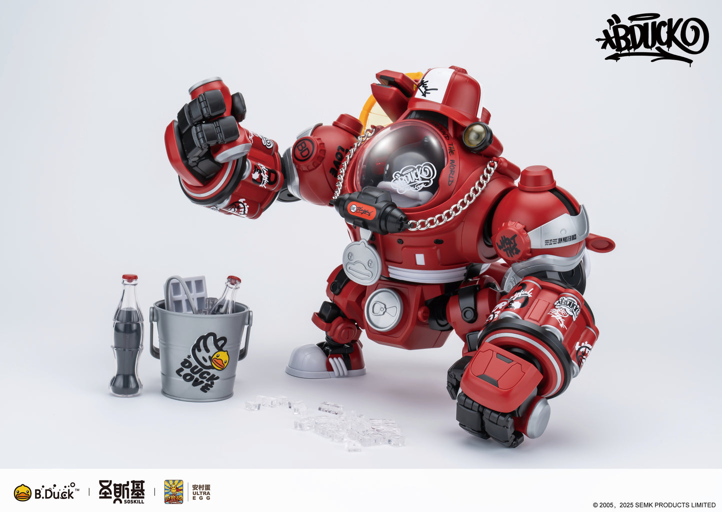 Eastern Model SHENGGE SOSKILL x ULTRA EGG Hip hop Duck Plastic Model Kit