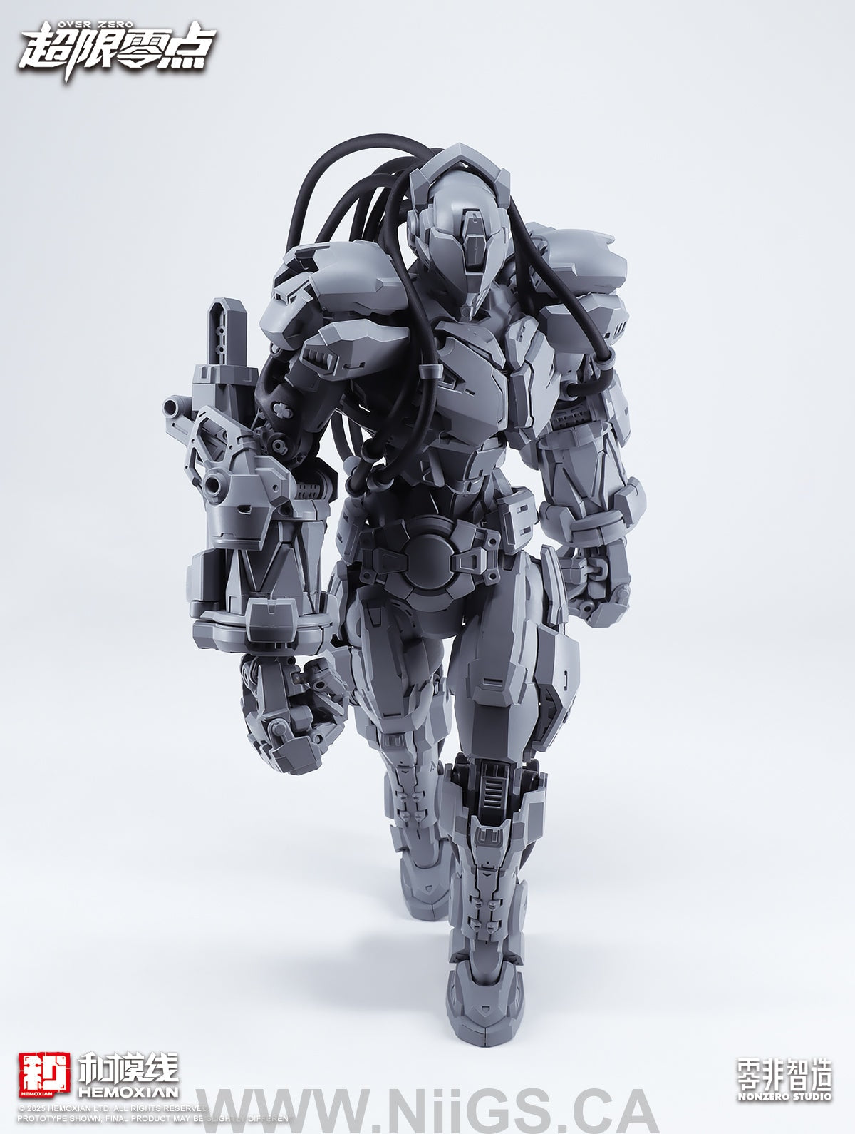 NONZERO STUDIO (Hemoxian) 1/10 Over Zero Series Boxer Baki Model Kit