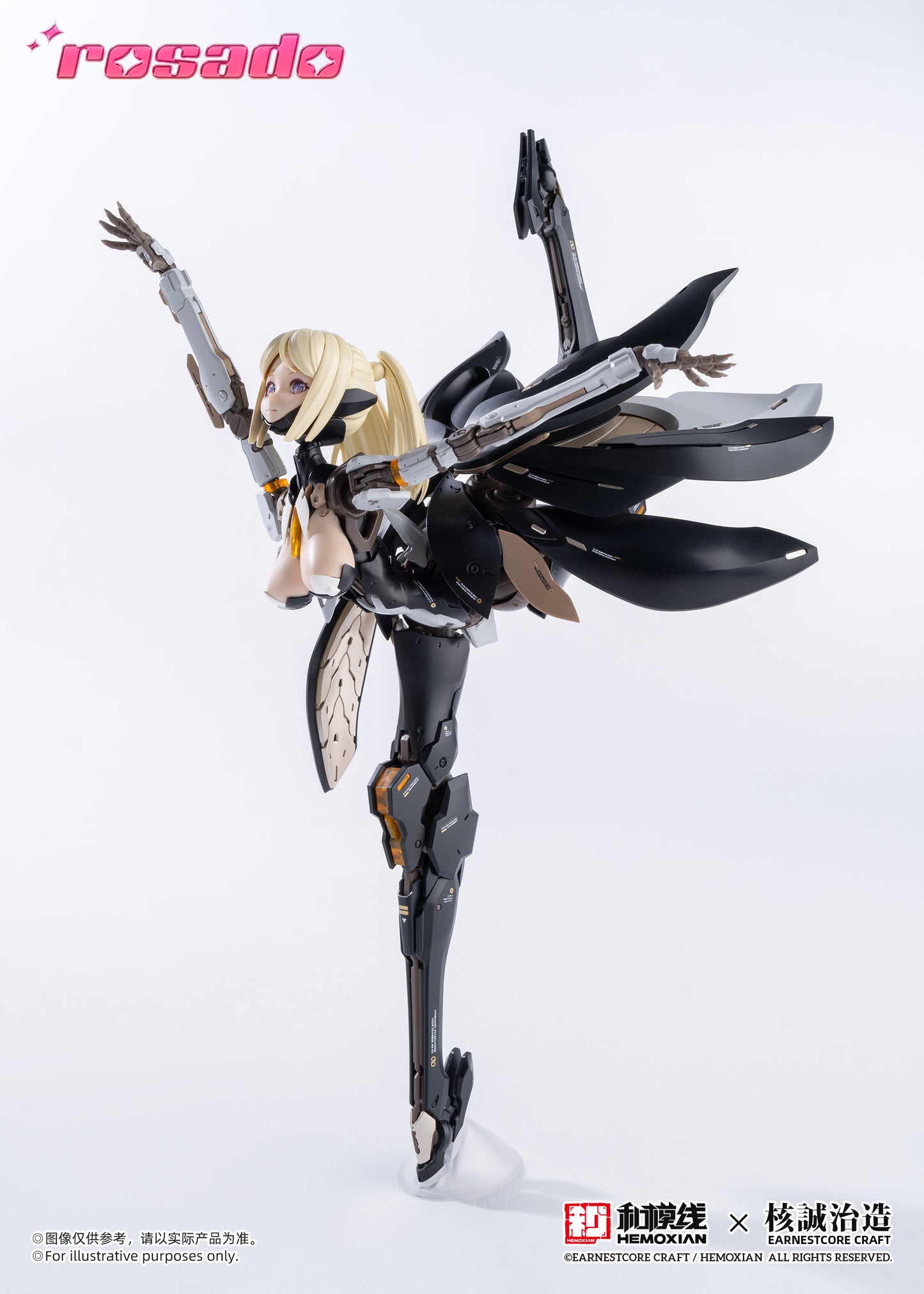 NONZERO STUDIO (Hemoxian) Hemoxian X Earnestcore Craft 1/10 Rosado Starflower Lily MK3