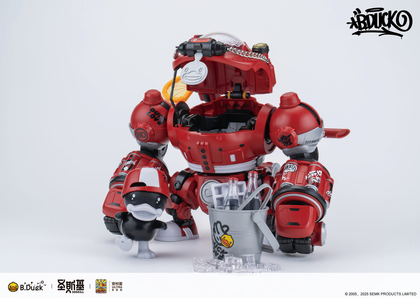 Eastern Model SHENGGE SOSKILL x ULTRA EGG Hip hop Duck Plastic Model Kit