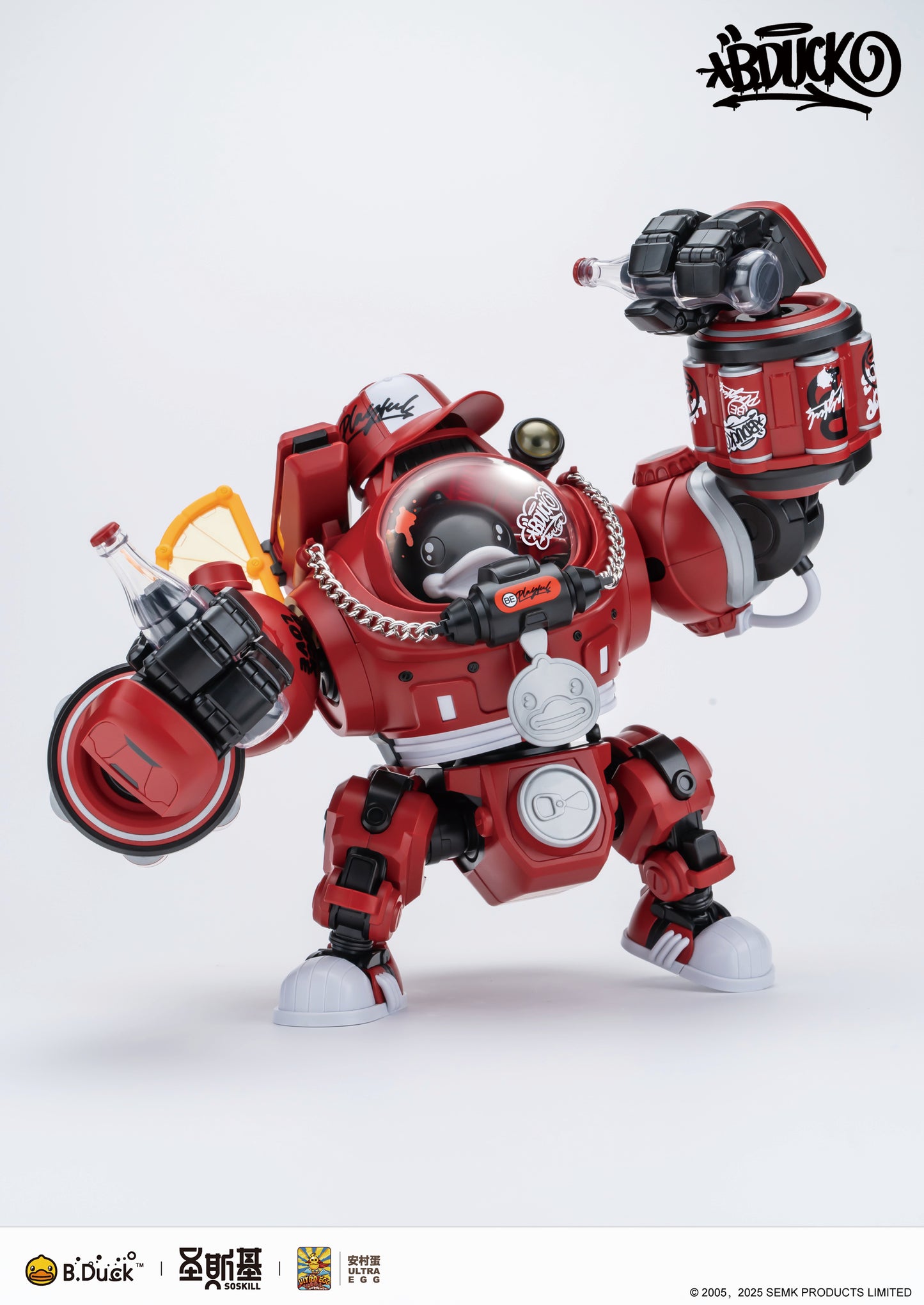 Eastern Model SHENGGE SOSKILL x ULTRA EGG Hip hop Duck Plastic Model Kit