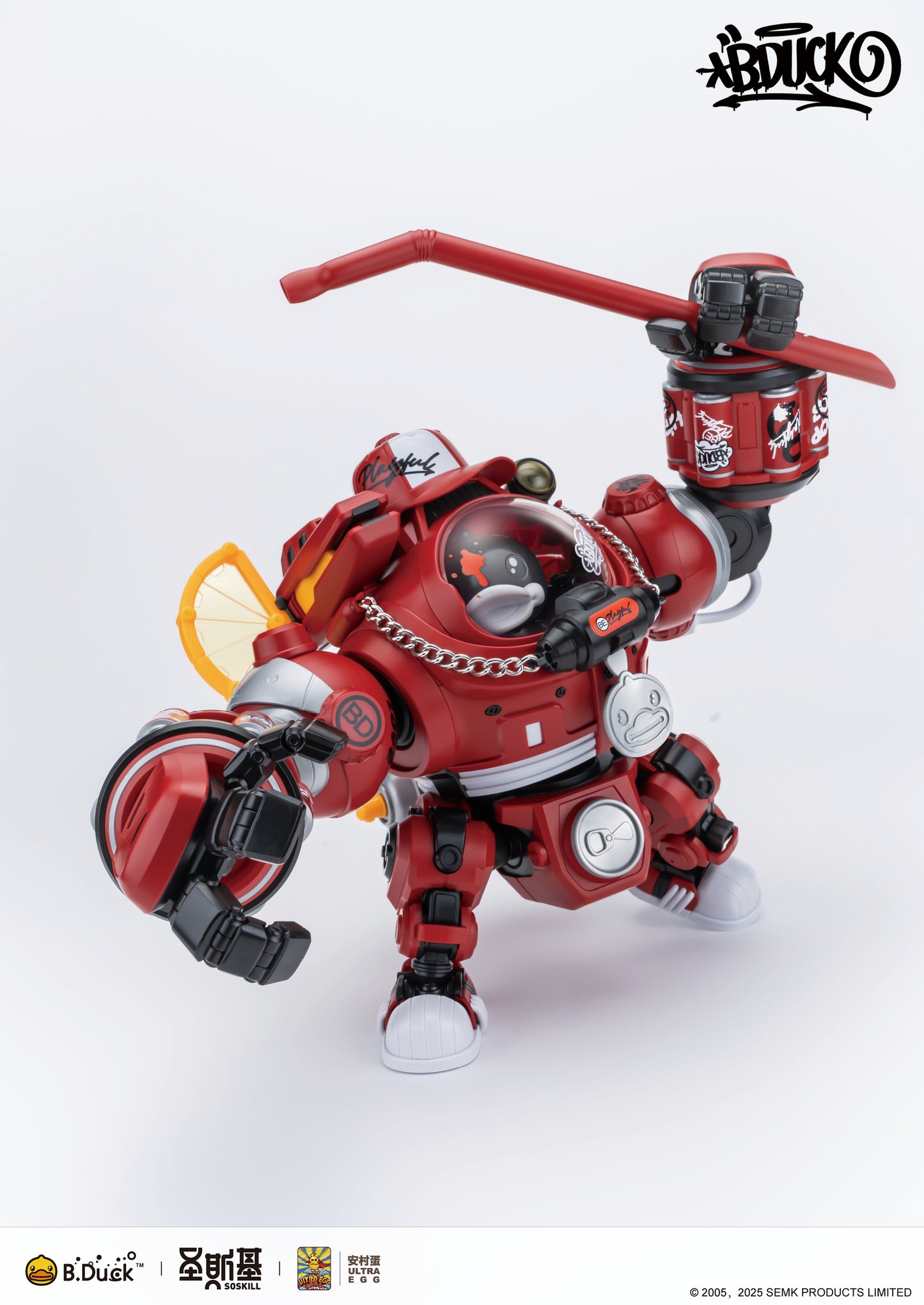 Eastern Model SHENGGE SOSKILL x ULTRA EGG Hip hop Duck Plastic Model Kit