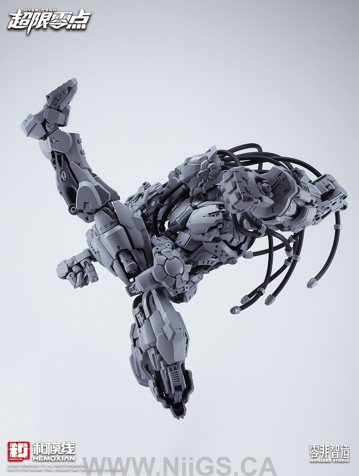 NONZERO STUDIO (Hemoxian) 1/10 Over Zero Series Boxer Baki Model Kit
