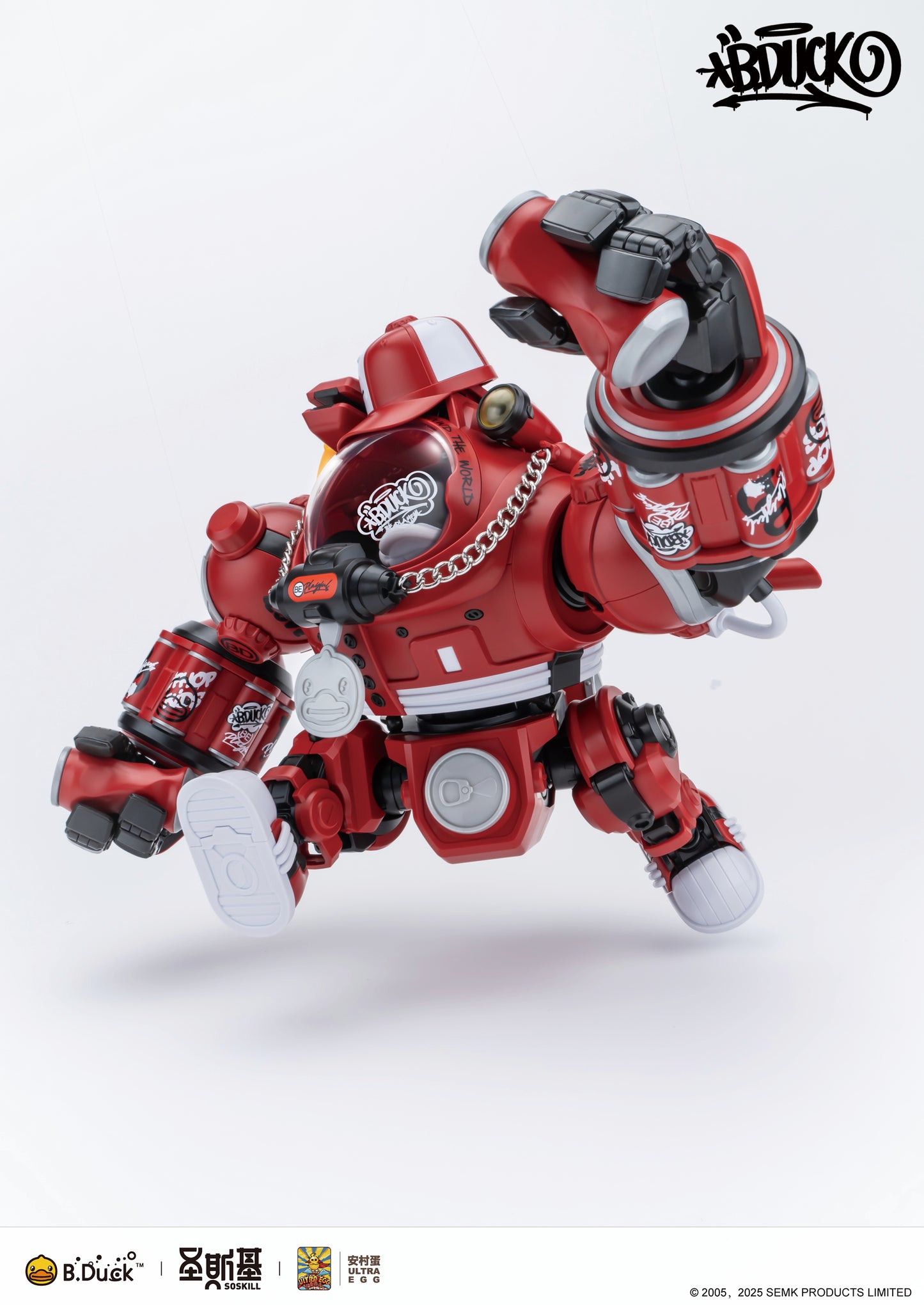 Eastern Model SHENGGE SOSKILL x ULTRA EGG Hip hop Duck Plastic Model Kit