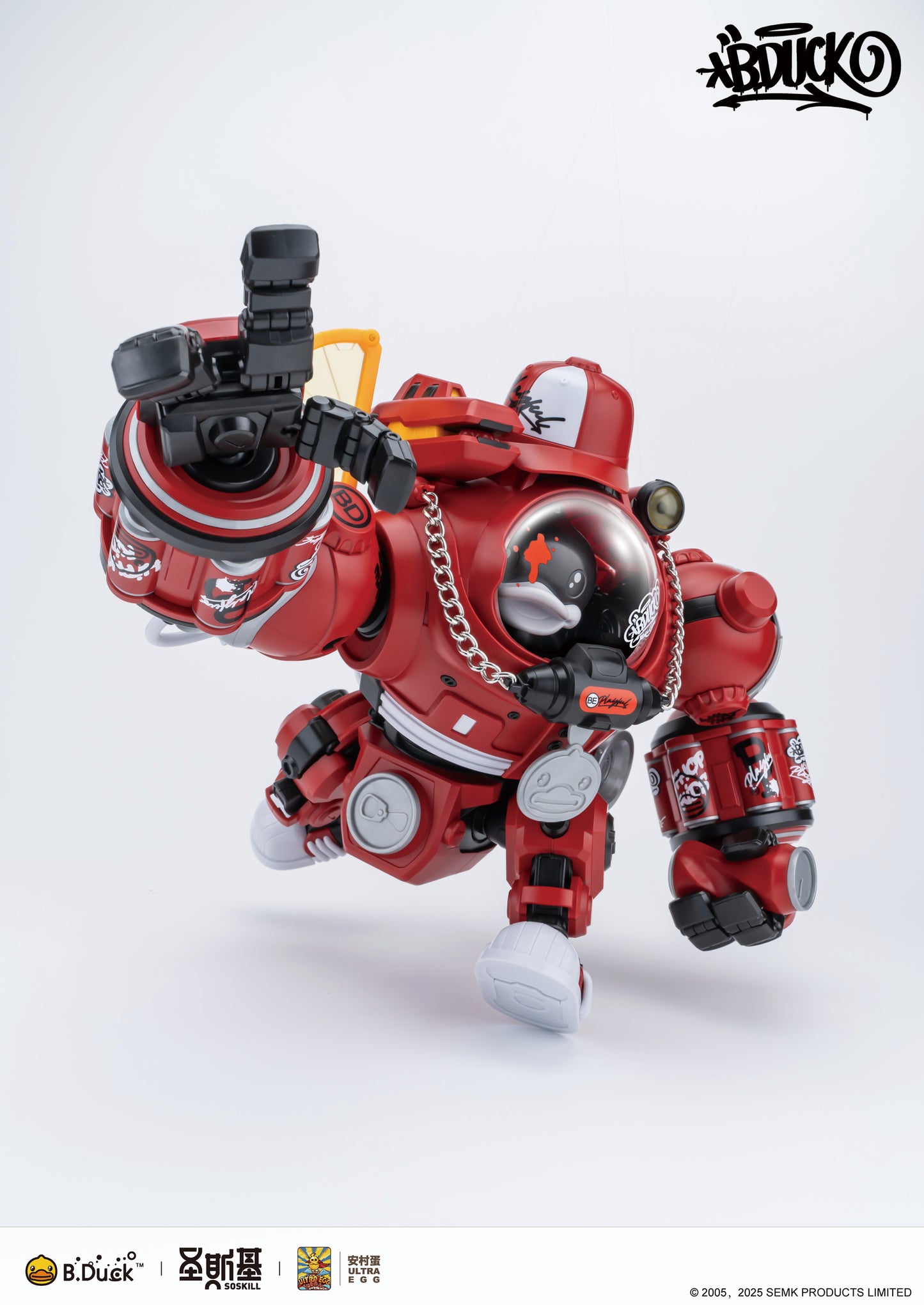 Eastern Model SHENGGE SOSKILL x ULTRA EGG Hip hop Duck Plastic Model Kit