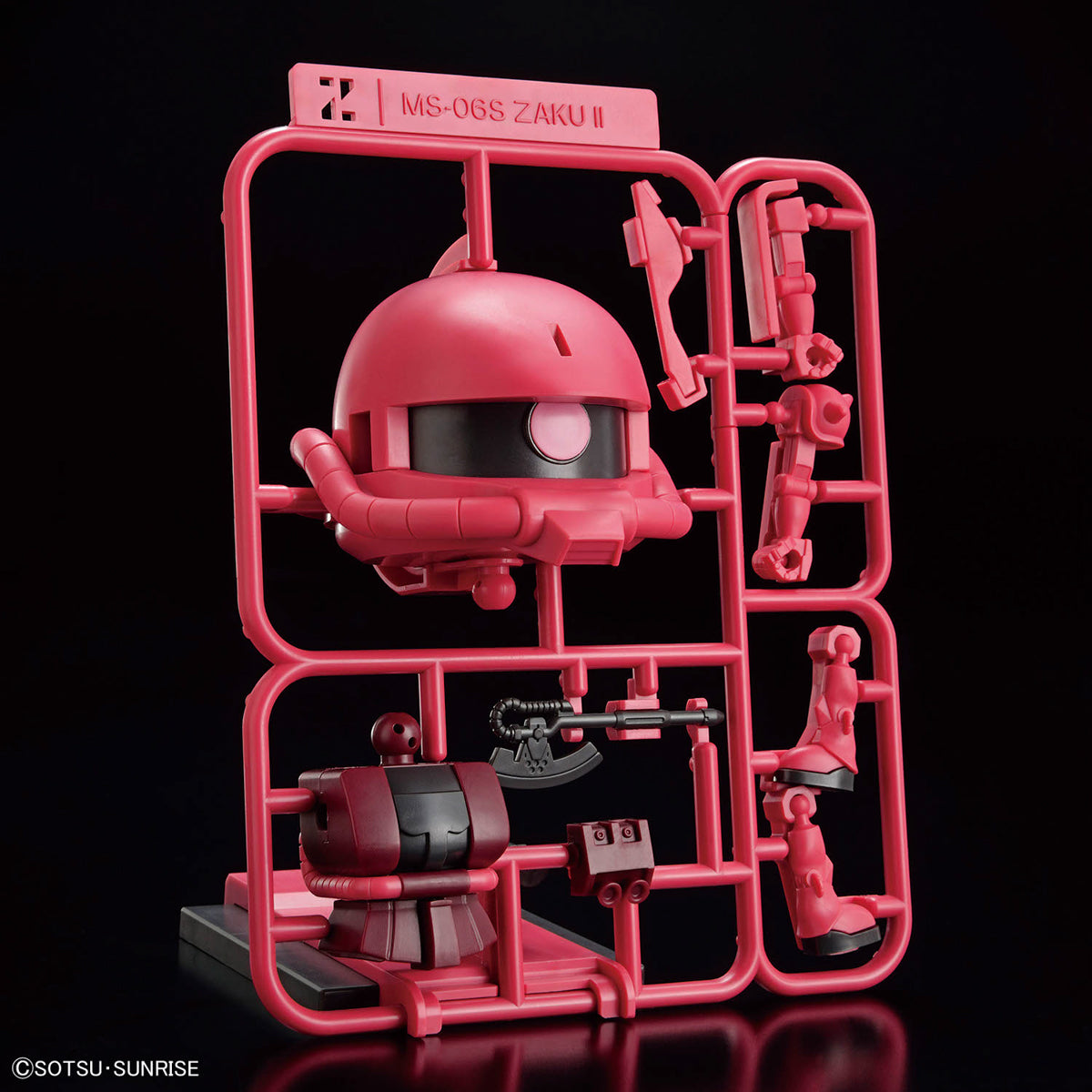 BANDAI HOBBY 1/1 CHARZAKU-KUN DX SET (WITH RUNNER Ver. RECREATION PARTS)