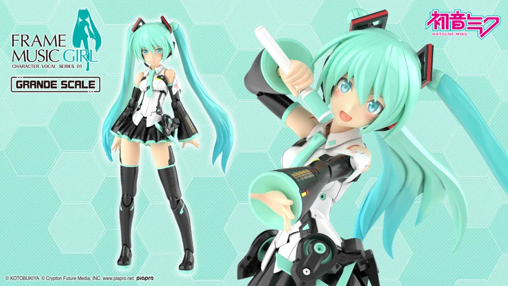 KOTOBUKIYA GRANDE SCALE Frame Music Girl Hatsune Miku