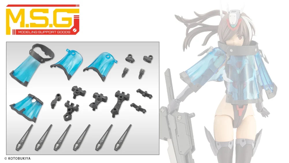 KOTOBUKIYA MECHA SUPPLY28 MISSION CLOAK GRAY Ver.