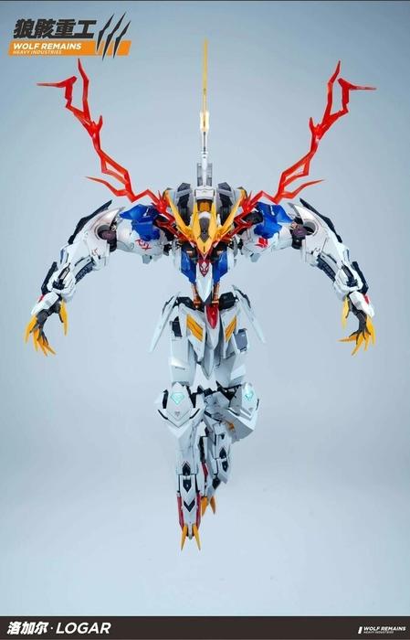 WOLF REMAINS Heavy Industry PG 1/60 Logar Barbatos Lupus Rex Metal Frame Model Kit