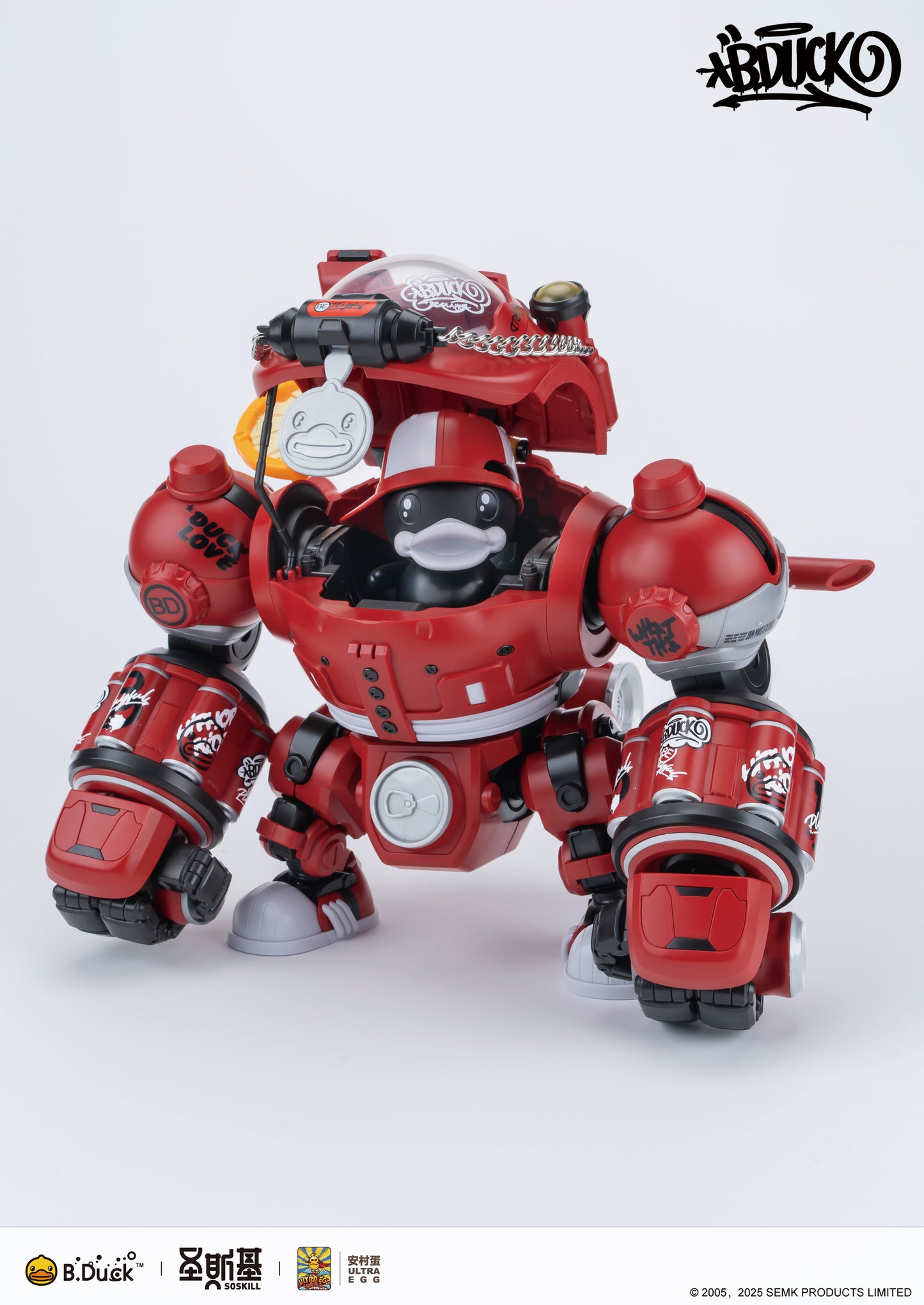 Eastern Model SHENGGE SOSKILL x ULTRA EGG Hip hop Duck Plastic Model Kit