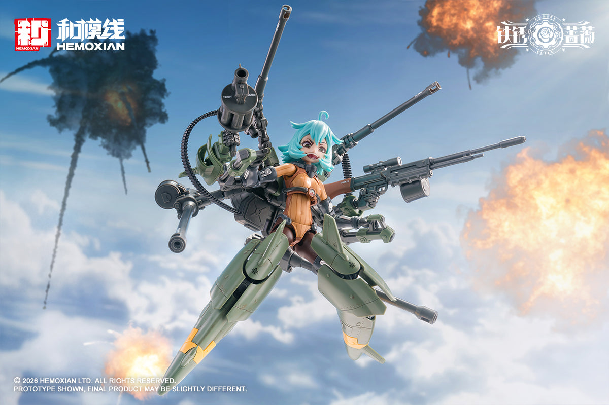 NONZERO STUDIO (Hemoxian) 1/12 Rhande Koskinen Model Kit "RUSTED BRIER"