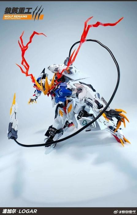 WOLF REMAINS Heavy Industry PG 1/60 Logar Barbatos Lupus Rex Metal Frame Model Kit